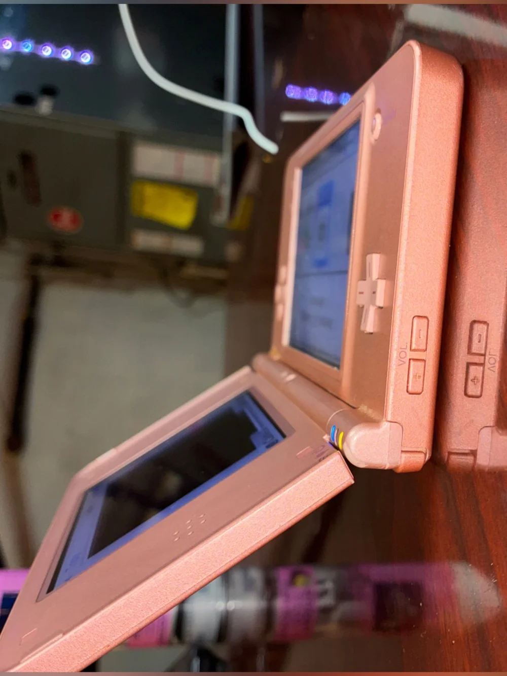 Nintendo DSi Portable Gaming Console in Metallic Copper 2008.